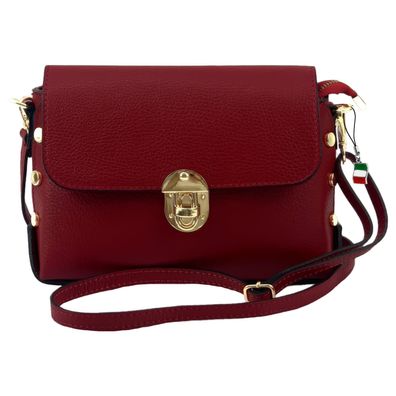 Florence Damen Tasche Echtleder dunkelrot OTF808R
