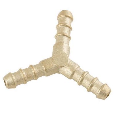 T-Stück-Verteiler für Gasschläuche 8x15 mm