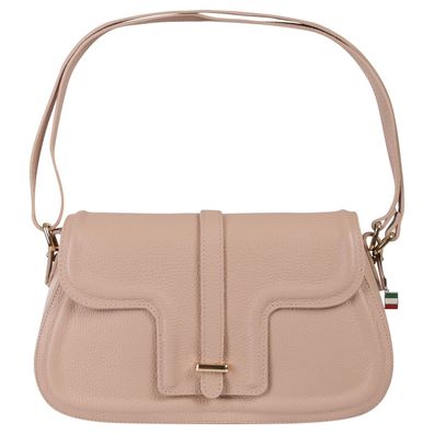 Florence Leder Tasche Damen Schultertasche altrosa 33x10x20cm inklusive OTF850A1