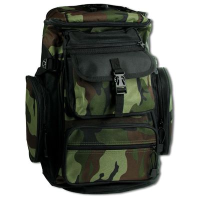 Bag Street Synthetik Rucksack Herren Sporttasche grün schwarz 30x45x25 OTJ616G