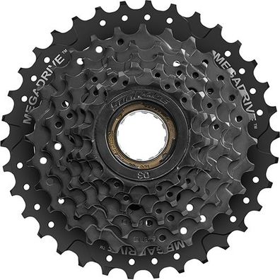 Freilaufkranz 7-fach 13-34, schwarz, SunRace, MFM300 7DV-BOX