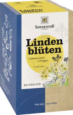 6x Sonnentor Lindenblüten, Doppelkammerbeutel 27g