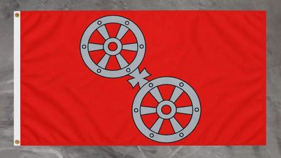 Fahne Flagge Mainz - 90 x 150 cm