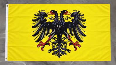 Fahne Flagge Heiliges Römisches Reich Deutscher Nation nach 1400 - 90 x 150 cm