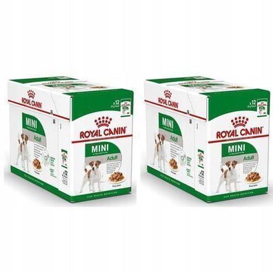 ROYAL CANIN SHN Mini Adult Futter in Sauce 24 x 85 g