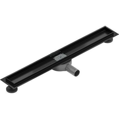 Mexen Flat 360 Abdeckung für lineare Duschabläufe 50 cm, Schwarz - 1740050