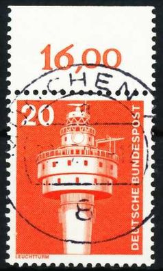 BRD DS Industrie u. Technik Nr 848 zentrisch gestempelt ORA X667FFA