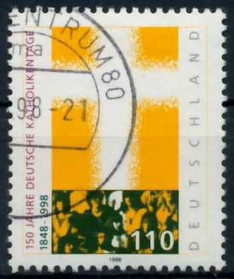 BRD 1998 Nr 1995 zentrisch gestempelt X6C8FD6
