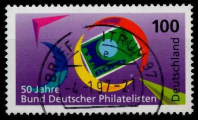 BRD 1996 Nr 1878 zentrisch gestempelt X72D00A