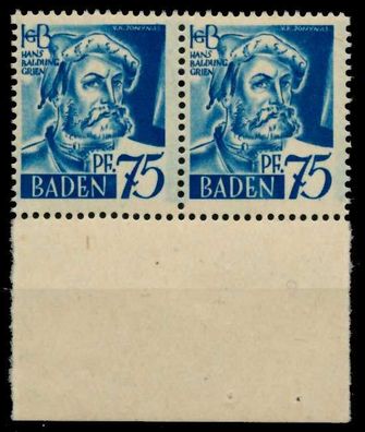FZ BADEN 1. Ausgabe Spezialisiert Nr 11vvI+11vv X7BCF7A