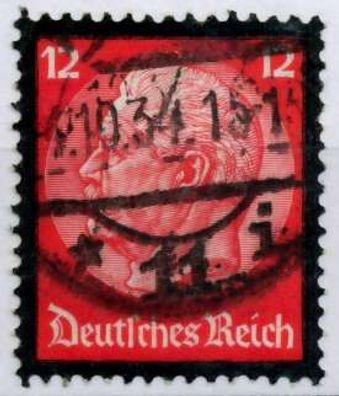 3. REICH 1934 Nr 552 zentrisch gestempelt X8645AE