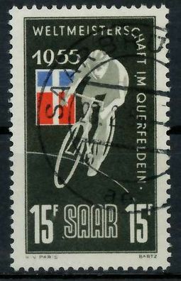 Saarland 1955 Nr 357 gestempelt X79DE4A