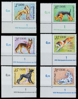 DDR 1976 Nr 2155-2160 postfrisch ECKE-ULI XAA5FBE