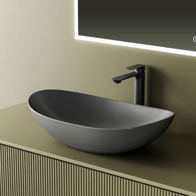 EMKE Oval Aufsatzwaschbecken Novix B