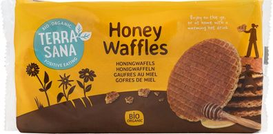 3x TerraSana Honigwaffeln 175g
