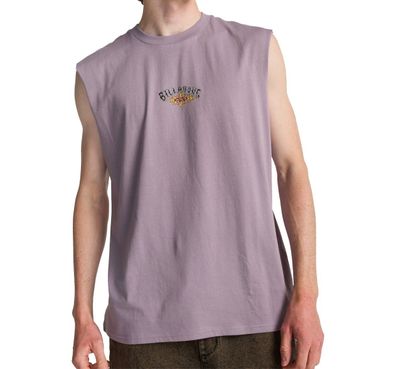 Billabong Tank Burn Out purple ash - Größe: S