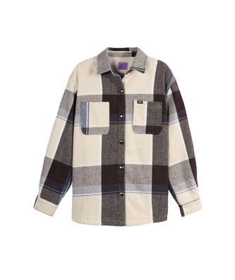 OXBOW Women Hemd Coastal Flannel seashell