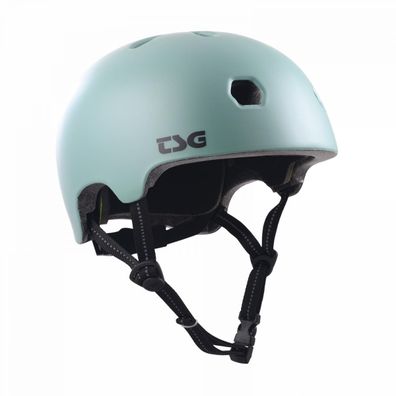 TSG Skate Helm Meta Solid Color satin oil blue - Größe / Kopfumfang in