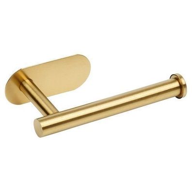 Toilettenpapierhalter aus goldenem Stahl