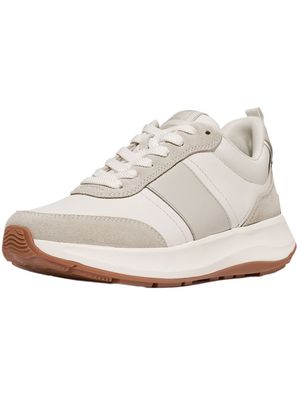 FitFlop Damen Sneakers F-Mode Flow Sneaker-Leather &amp; Suede Mix HX7