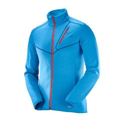 Salomon Discovery Fz Men Sweatshirt Herrenjacke Fleecejacke Skijacke Laufjacke