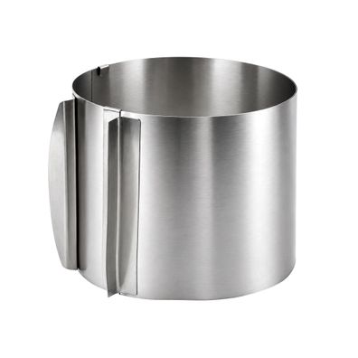 Tortenring Zortiva SNA-8382 verstellbar 16-30 cm Edelstahl Höhe 15 cm