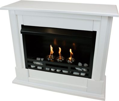 Bio Ethanol und Gelkamin Kamin Modell Emily Premium