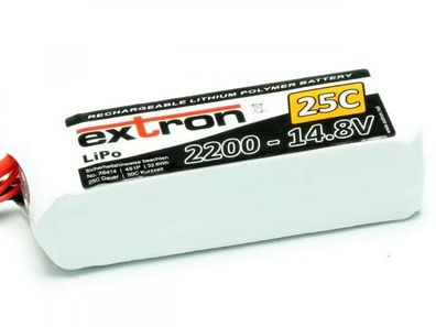 Extron LiPo Akku 14,8 Volt 2200 mAh XT60 Pichler X6414