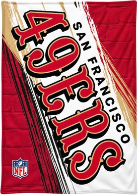 NFL San Francisco 49ers Decke NEW 2026 150x200cm