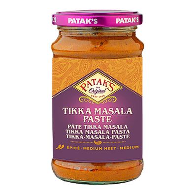 PATAK'S Tikka Masala Gewürzpaste, indische Currypaste mittelscharf, 283 g