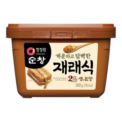 CHUNG JUNG ONE Doenjang Koreanische Sojabohnenpaste, fermentiert, 500 g