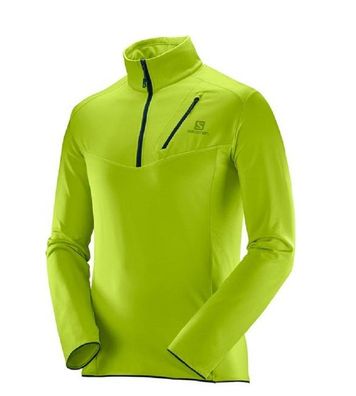 Salomon Discovery Hz Men Sweatshirt Herren - Top Fleeceshirt Skishirt Laufshirt