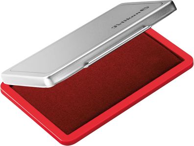 Pelikan 331025 Stempelkissen 2, getränkt, 7 x 11 cm, rot