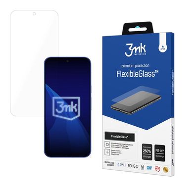 Displayschutzfolie 3mk FlexibleGlass Hybridglas Google Pixel 11 Pro XL 0,3 mm