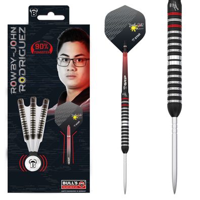 BULL'S Rowby-John Rodriguez Steel Dart / 1 Satz / 25 Gr