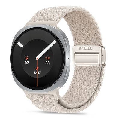 Armband Tech-Protect NylonMag für Samsung Galaxy Watch 40/44/46 mm Nylon Beige