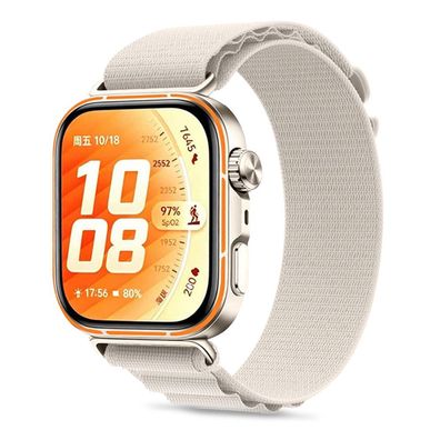 Armband Tech-Protect Nylon Pro Huawei Watch Fit 3/4/4 Pro/5/5 Pro Beige 22 mm