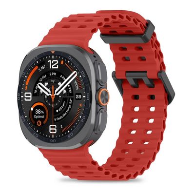 Sportarmband Tech-Protect Iconband Pro Galaxy Watch Ultra 47 mm TPU Rot