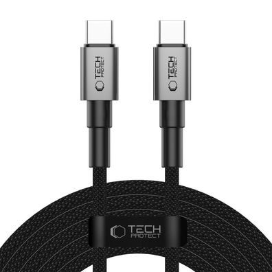 USB-C Kabel Tech-Protect UltraBoost DNA 300 cm PD 100 W 5 A Nylon Grau
