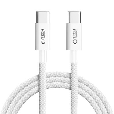 USB-C Kabel Tech-Protect Ultraboost Lite 200 cm PD 60W 3A Ladekabel grau