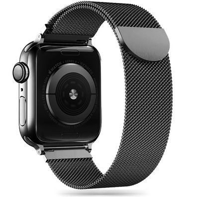 Uhrenarmband Tech-Protect MilaneseBand Apple Watch 42/44/45/49 mm Edelstahl Schwarz