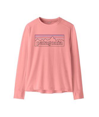 Patagonia Kids T-Shirt L/S Cap Sw p-6 outline: pickled pink - Größe: XS