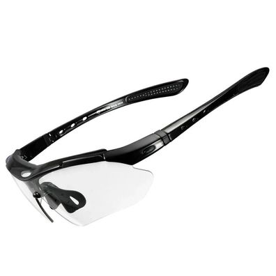 Fahrradbrille Rockbros 10143 photochrom UV400 schwarz mit Etui