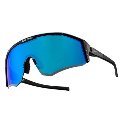 Fahrradbrille Rockbros SP297 polarisiert UV400 Sportbrille schwarz inkl. Etui
