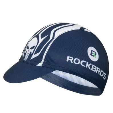Radmütze Rockbros MZ10019 mit Schirm Einheitsgröße 56-61 cm Polyester blau