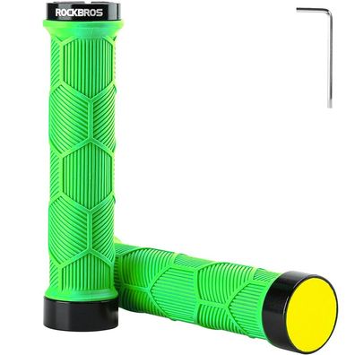 Fahrradgriffe Rockbros 40720007005 mit Reflektor, 22 mm Innendurchmesser, grün