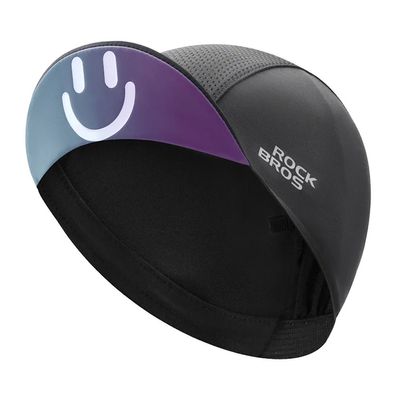 Radmütze Rockbros 18230005001 mit Schirm, UPF50+ UV-Schutz, atmungsaktiv, Schwarz