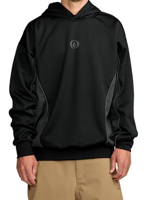 VOLCOM Riding Hoodie Vital Hydro black - Größe: S
