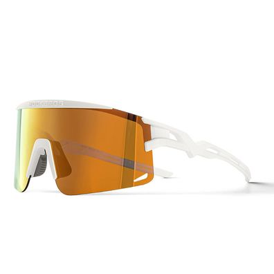 Fahrradbrille Rockbros 14110023004 photochrome Gläser UV400 Schutz weiß