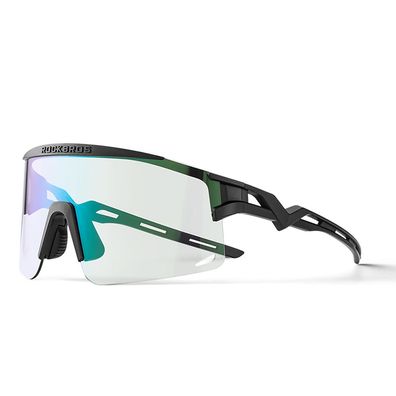Fahrradbrille Rockbros 14110023006 photochrom UV400 Korrektureinsatz schwarz